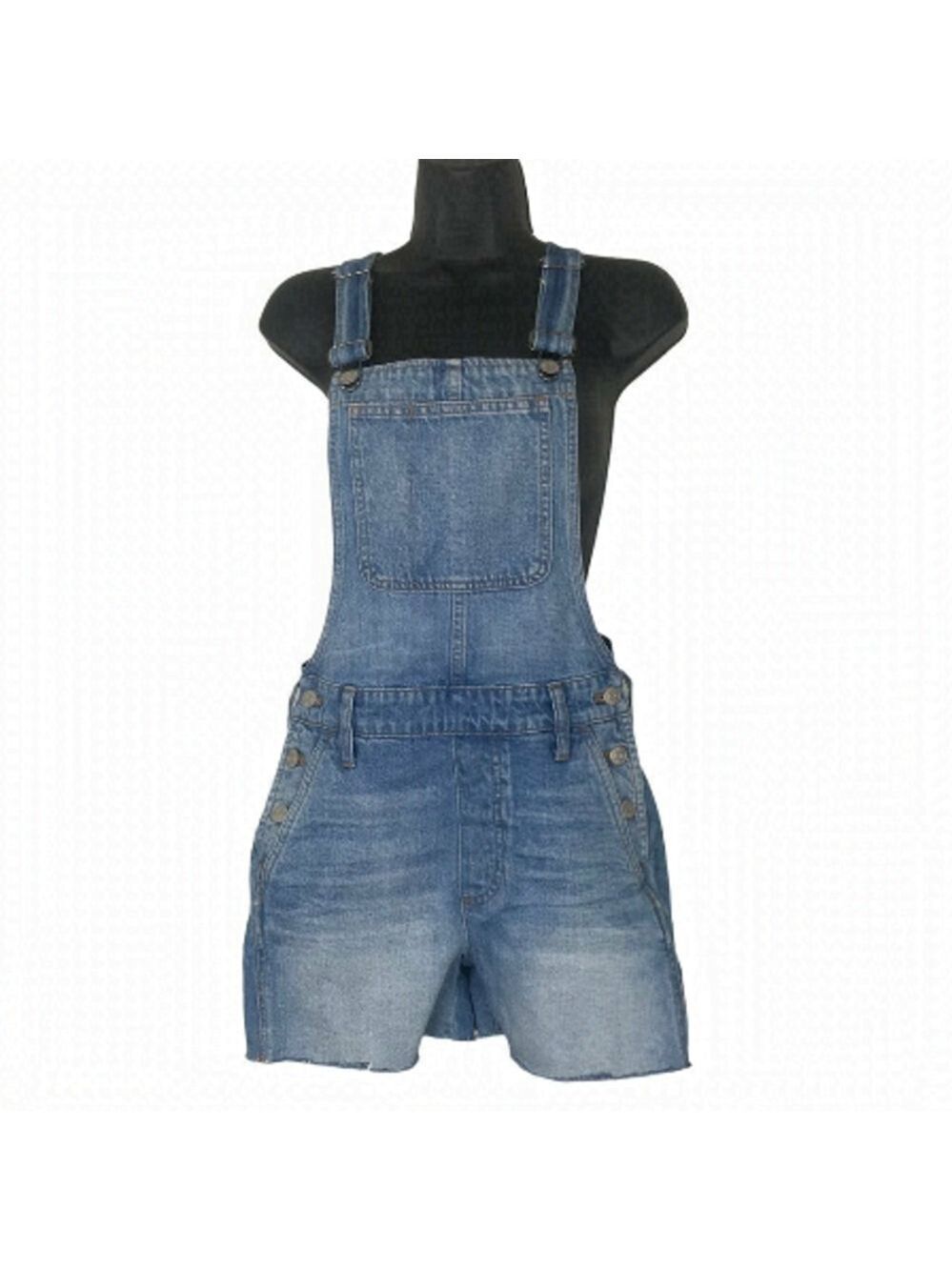 Madewell Overall Cut Off Shorts Size XS